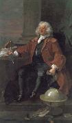 William Hogarth Colum captain oil painting reproduction
